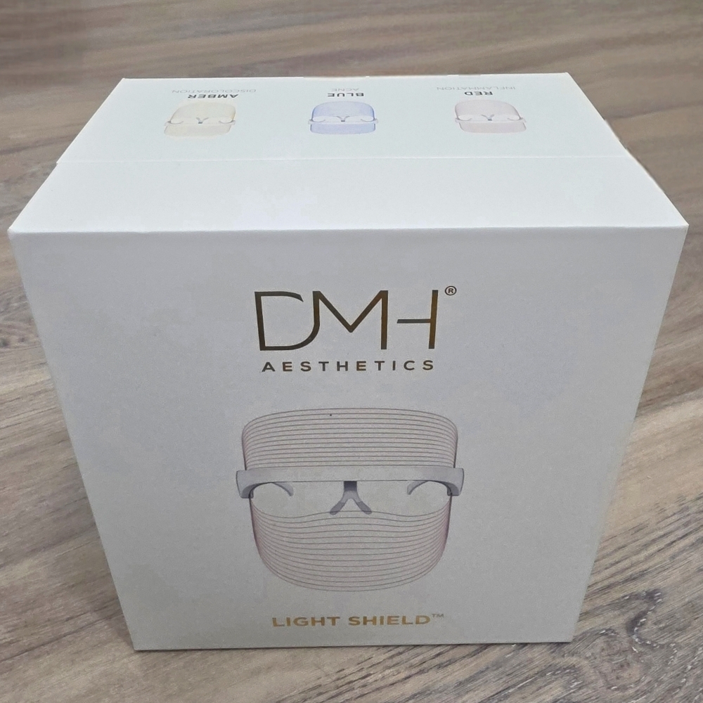 DMH Aesthetics Light Shield LED Light Therapy Mask Red, Blue, Amber - New In Box - Picture 3 of 8